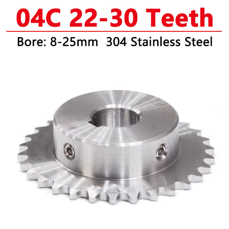 Chain Sprocket Set - 1 pz 22-30Teeth 04C 304 in