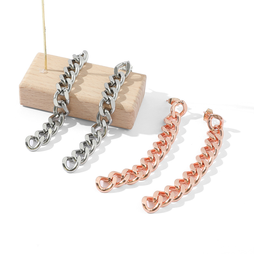 Orecchini a Catena in Acciaio  - Steel Chain recensione e prezzo